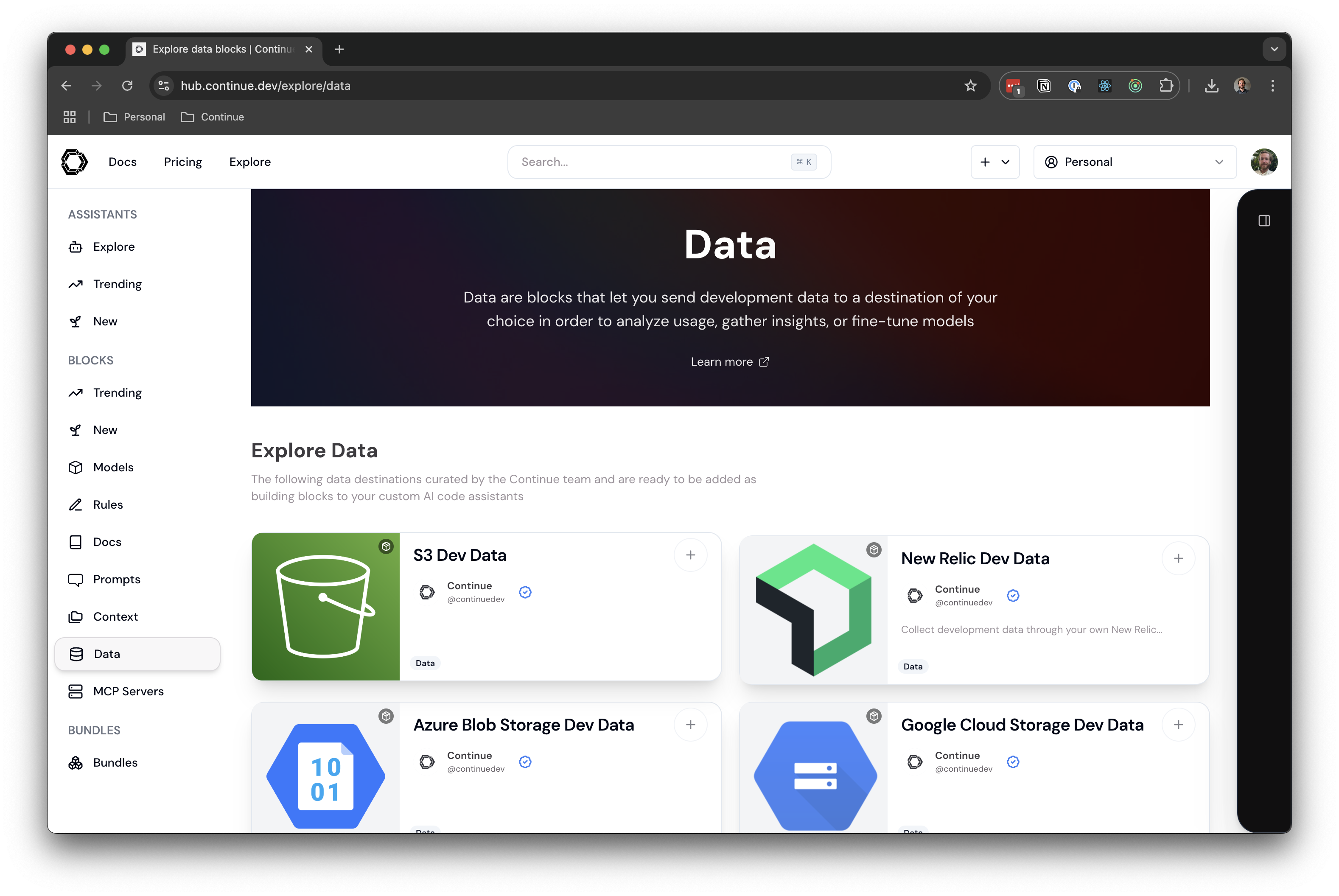 Data Blocks Overview